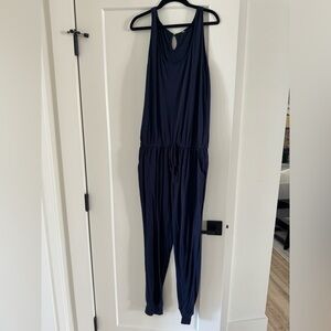 Amazon brand stretchy jogger jumpsuit